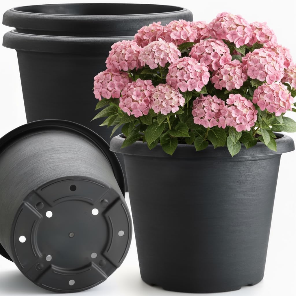 14" Heavy-Duty Architectural Planters (4-Pack)