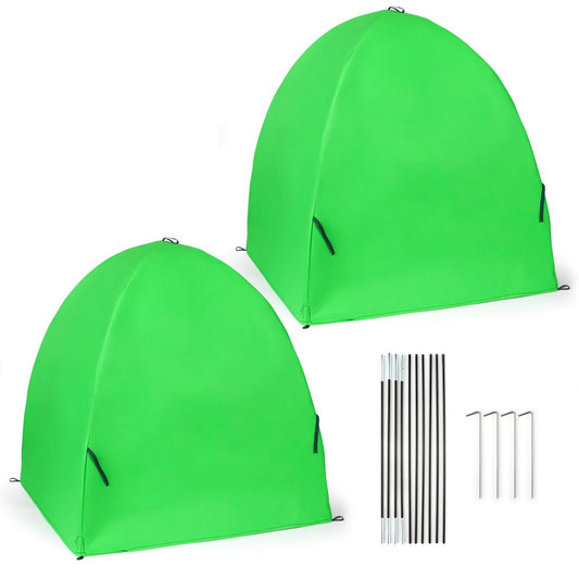 Plant Covers Freeze Protection for Winter, Outdoor Garden Frost Cover for Plants,Reusable Shrub Blankets Bags, Potted Fruit Vegetable Sall Tree Pest Protector(Felt,2-Pack)